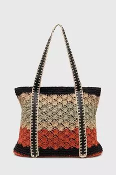 Пляжная сумка Answear Lab, бежевый