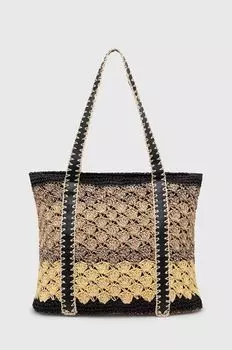 Пляжная сумка Answear Lab, бежевый