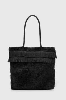 Пляжная сумка Answear Lab, черный