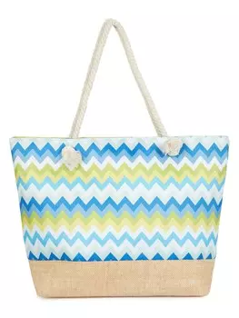 Пляжная сумка Defacto, синий/голубой