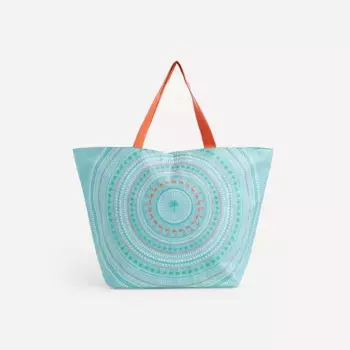 Пляжная сумка Flamera XL Basics El Corte Ingls, синий