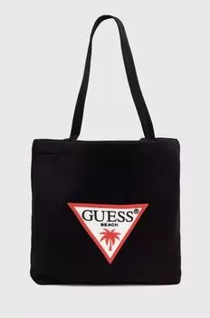 Пляжная сумка Guess, черный