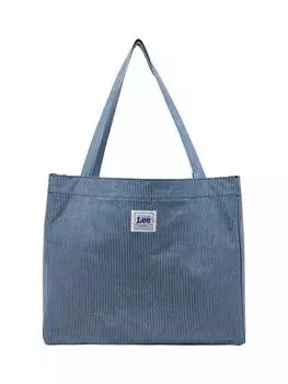 Пляжная сумка из джинсовой ткани в полоску Lee, синий