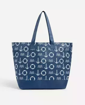 Пляжная сумка Marea El Corte Ingls, темно-синий