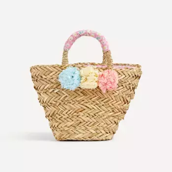 Пляжная сумка New Delia Mini Home - El Corte Ingls, естественный