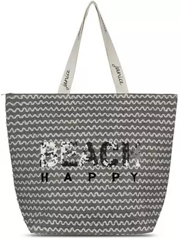 Пляжная сумка normani Meeru, цвет Grey/Light grey