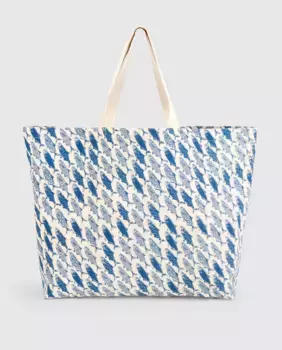 Пляжная сумка с рыбками El Corte Ingls, синий