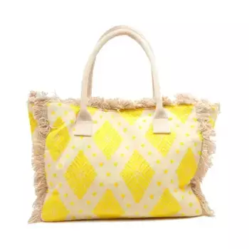 Пляжная сумка Silvian Heach, желтый