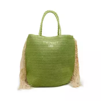 Пляжная сумка Twinset U&B, зеленый