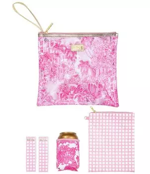Пляжная сумочка Lilly Pulitzer, розовый