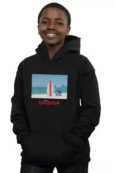 Пляжная толстовка для серфинга «Лило и Стич» Disney, черный