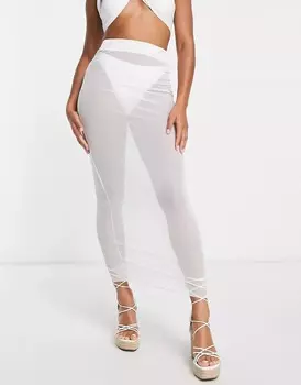 Пляжная юбка Candypants, белый