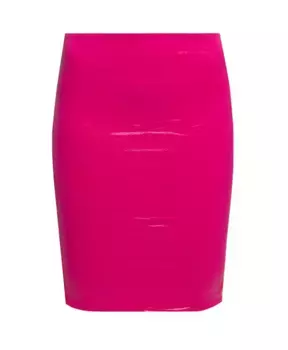 Пляжная юбка с логотипом The Attico, розовый