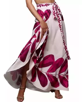 Пляжная юбка с принтом Karla Vivian, мультиколор