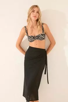 Пляжная юбка Women'Secret, черный