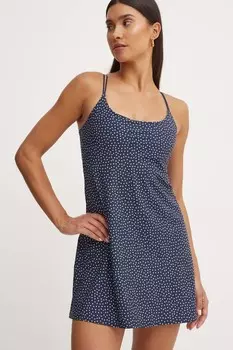 Пляжное платье Abercrombie & Fitch, темно-синий