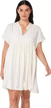 Пляжное платье Bleu Rod Beattie India Bazzar Long Short Dress, цвет Coconut Water