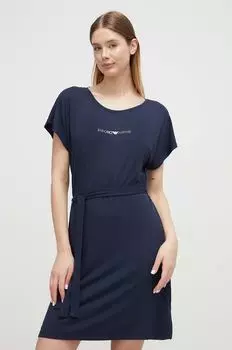 Пляжное платье Emporio Armani Underwear, темно-синий