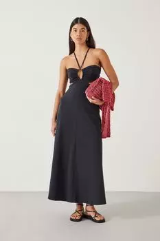 Пляжное платье Jemma из джерси Hush, черный