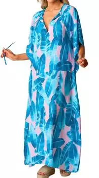 Пляжное платье-кафтан Miller Caftan Maxi на Таити BUDDYLOVE, цвет tahiti