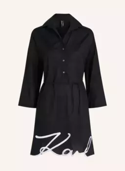 Пляжное платье Karl Lagerfeld, черный