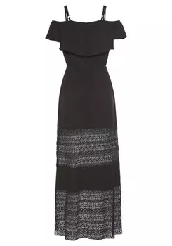 Пляжное платье Lascana, черный