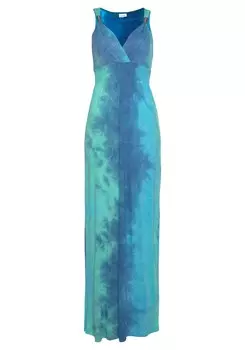 Пляжное платье Lascana, королевский синий/светло-синий