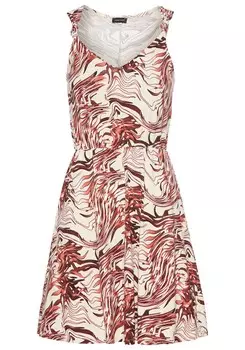 Пляжное платье LAURA SCOTT, цвет Beige/Red
