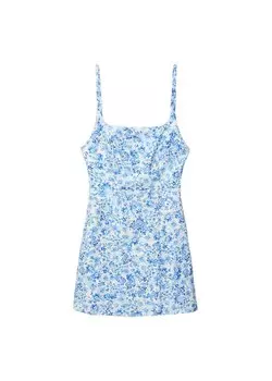 Пляжное платье MANGO Beach Dress Concha, синий