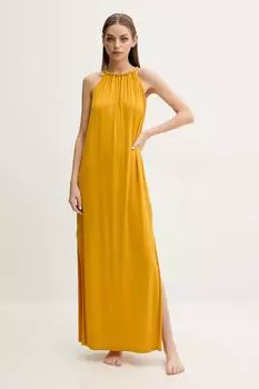 Пляжное платье Max Mara Beachwear, желтый