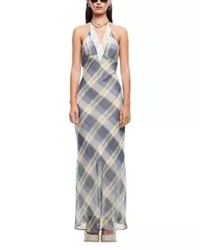 Пляжное платье макси Shoreline Lioness, синий