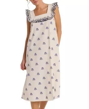 Пляжное платье-накидка Martha Hermoza, синий