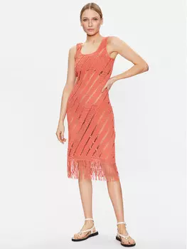 Пляжное платье приталенного кроя Seafolly, оранжевый
