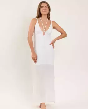 Пляжное платье Ro de Sol, белый