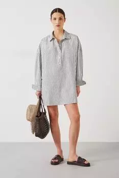 Пляжное платье-рубашка Skye Hush, синий