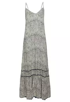 Пляжное платье Superdry Beach Dress, пятнистый синий