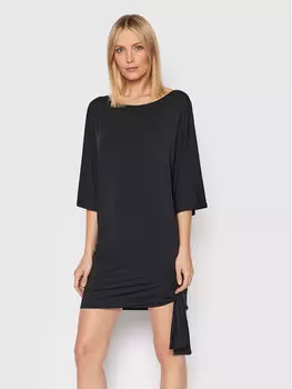 Пляжное платье свободного кроя Michael Kors, черный