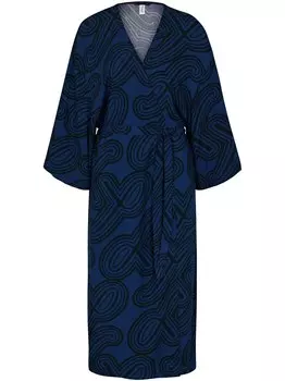 Пляжное платье TRIUMPH Beach MyWear Tunic Robe, цвет Night blue/Black