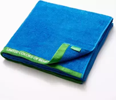 Пляжное полотенце Benetton, желтый