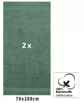 Пляжное полотенце Betzshop, зеленый