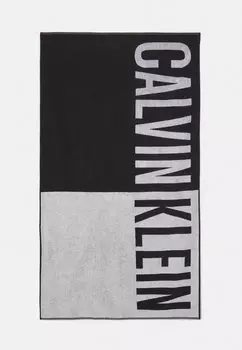 Пляжное полотенце Calvin Klein Swimwear, черный