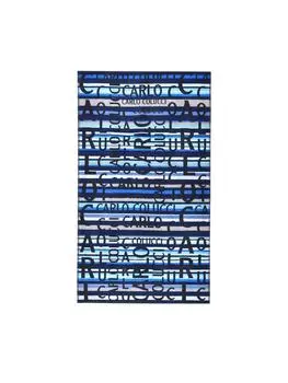Пляжное полотенце Carlo Colucci, цвет blau und hellblau
