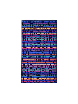 Пляжное полотенце Carlo Colucci, цвет blau und pink