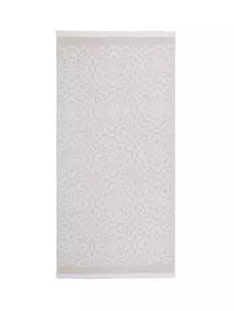 Пляжное полотенце для хаммама из чистого хлопка с геометрическим узором. Coincasa, бежевый