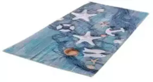 Пляжное полотенце "Доброе утро" "Кевин" (1 шт.) с морскими мотивами Good morning 100х180 см (1 шт.), цвет multi-blau