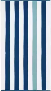 Пляжное полотенце Egeria "BEACH CABANA STRIPE", (1 шт.), 90x180 см 90х180 см (1 шт.), цвет capri