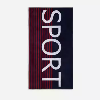 Пляжное полотенце El Corte Ingls Sport, темно-синий