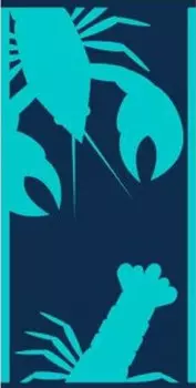 Пляжное полотенце Esposa, голубой