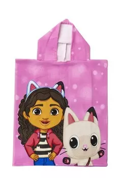 Пляжное полотенце GABBY'S DOLLHOUSE, PONCHO Cerd, розовый