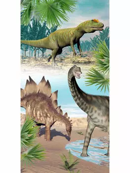 Пляжное полотенце GMD Living, красочный